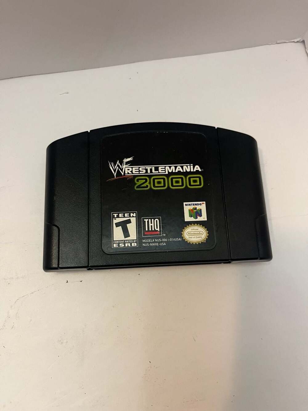 WWF WrestleMania 2000 Nintendo 64 N64 Video Game Cartridge Only